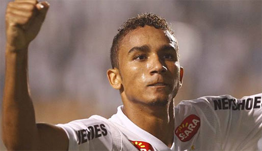 Brasilien-Youngster Danilo gewann mit Santos die Copa Libertadores