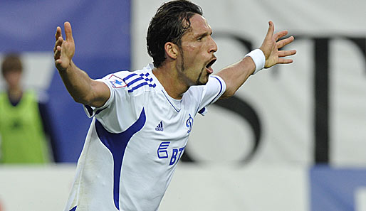 Kevin Kuranyi erzielte gegen Spartak Naltschik sein siebtes Saisontor für Dynamo Moskau