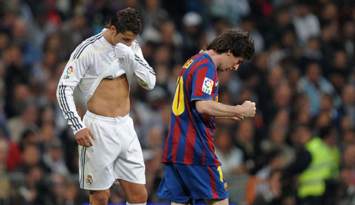 Lionel Messi (r.) wurde schon 2009 und 2010 mit dem Ballon d'Or ausgezeichnet