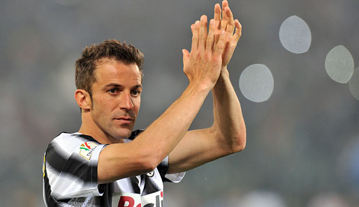 Alessandro del Piero spielte fast 20 Jahre für Juventus