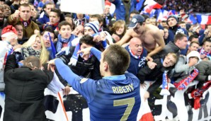 Franck Ribery wurde zum besten Fußballer Frankreichs gewählt