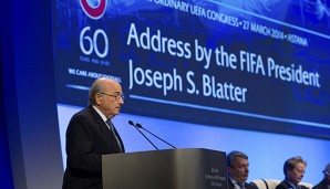Josef S. Blatter ist seit 1998 als Präsident der FIFA tätig