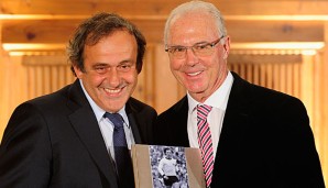 Franz Beckenbauer glaubt nicht an eine Kandidatur von Michel Platini