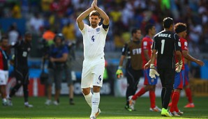 Die WM 2014 endete für Gerrard und Co. nach der Gruppenphase