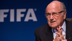 Sepp Blatter fand erneut kritische Worte