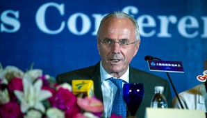 Sven-Göran Eriksson startet ein neues Abenteuer beim FC Shanghai Dongya