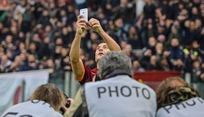 Kann Fußball gut, kann Selfies mittel: Francesco Totti