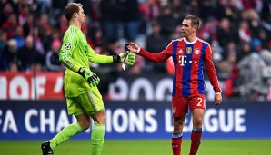 Manuel Neuer und Philipp Lahm haben den Sprung in die UEFA-Mannschaft des Jahres geschafft