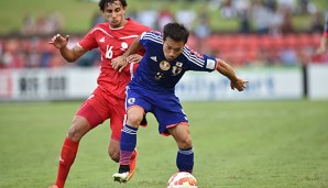 Shinji Okazaki erzielte das vorentscheidende 2:0 für Japan