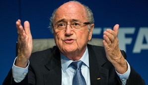 Jospeh Blatter scheint sich seiner Wiederwahl zum FIFA-Präsidenten sicher
