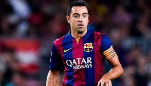 Xavi spielt bereits seit der Jugend für den FC Barcelona