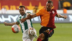 Lukas Podolski erzielte in der 81. Minute den 2:2-Ausgleich gegen Sivasspor