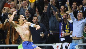 Zlatan Ibrahimovc will mit Schweden das EM-Ticket lösen
