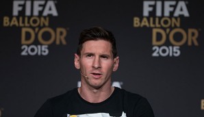 Messi ist bereits vier Mal zum Weltfußballer gewählt worden