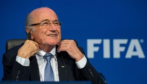 Der frühere FIFA-Präsident Sepp Blatter empfahl seinen Landsmann Gianni Infantino