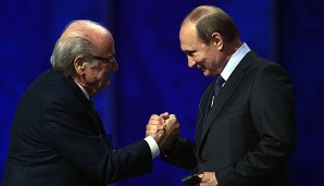 Blatter hat Wladimir Putin wohl schon zugesagt
