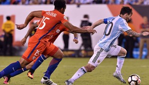 Lionel Messi absolvierte im Copa-Finale sein vorerst letztes Länderspiel