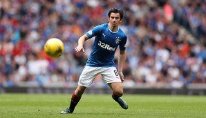 Joey Barton wurde bei den Glasgow Rangers für drei Wochen suspendiert