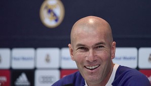 Zinedine Zidane ist mit Real Madrid seit 17 Auswärtsspielen ungeschlagen