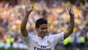 2014: James Rodriguez vom AS Monaco zu Real Madrid - Ablöse: 75 Millionen Euro