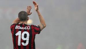 Platz 22: Ebenfalls 42 Millionen Euro kostete im Sommer 2017 Leonardo Bonucci bei seinem Wechsel von Juventus zu Milan. (Nur ein Jahr später kehrte er jedoch für 35 Millionen Euro zur Alten Dame zurück.)