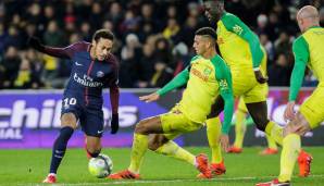 Rang 1: Neymar (Paris Saint-Germain) - 5 Torvorlagen