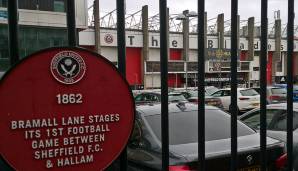 Etwas südlich des Zentrums von Sheffield befindet sich das Stadion an der Bramall Lane, die heutige Heimat von United. Einst spielte hier aber auch der Sheffield FC