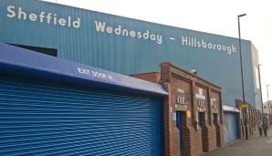 Das Hillsborough Stadion von Sheffield Wednesday wurde 1899 errichtet und fungierte bei der WM 1966 sowie der EM 1996 als Austragungsort