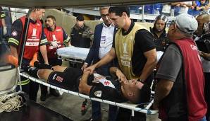 Paulinho erlitt im Gruppenspiel der Copa Libertadores gegen Cruzeiro einen Armbruch.