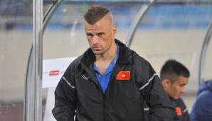 Martin Forkel als Fitnesstrainer der vietnamesischen Nationalmannschaft.
