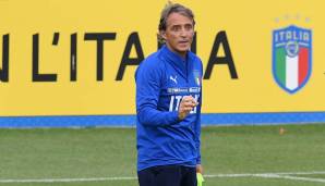 Platz 8: Der neue Italien-Coach Roberto Mancini will Italien nach der verpatzten WM-Quali wieder auf Vordermann bringen. Der 53-Jährige bringt viel Erfahrung, unter anderem durch seine Stationen bei Inter Mailand, Manchester City und Lazio Rom mit.
