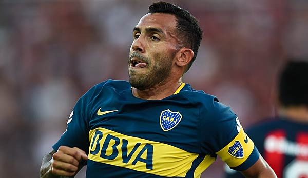 Carlos Tevez läuft derzeit für die Boca Juniors auf.