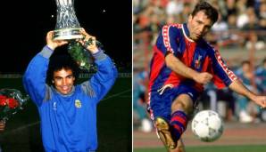 Saison 1989/90: Hugo Sanchez (Real Madrid) und Hristo Stoichkov (ZSKA Sofia) - 38 Tore