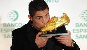 Saison 2010/11: Cristiano Ronaldo (Real Madrid) - 40 Tore, 80 Punkte