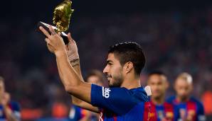 Saison 2015/16: Luis Suarez (FC Barcelona) - 40 Tore, 80 Punkte