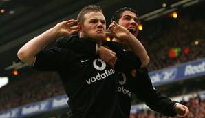MANCHESTER UNITED - Wayne Rooney (2008-17): 265 Scorerpunkte (176 Tore, 89 Vorlagen).