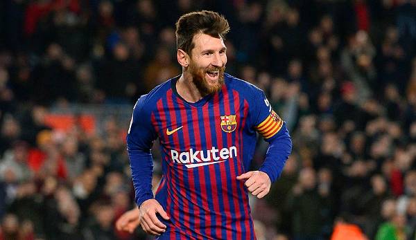 Lionel Messi denkt nicht an einen Abschied aus Barcelona.