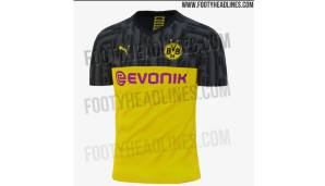 3. Trikot: In der Champions League soll der BVB wohl in Gelb mit schwarzer Brust und schwarzen Ärmeln auflaufen.