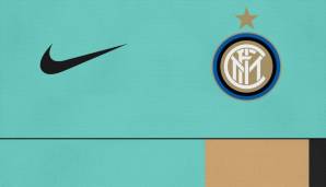 Inter Mailand - Auswärtstrikot: Auswärts soll Inter offenbar in Türkis spielen. Außerdem enthält das neue Trikot wohl die unten gezeigten Farbtöne Beige/Gold und Schwarz.