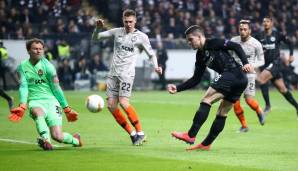 ... Platz 26 - Luka Jovic (Eintracht Frankfurt): 31 Chancen - 41,94 Prozent Trefferquote.