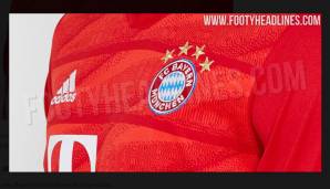 FC Bayern - Heimtrikot: Footy Headlines präsentiert die ersten Schnappschüsse vom neuen Bayern-Heimtrikot, das wir am 34. Spieltag gegen Frankfurt in action sehen werden - und, oh Wunder, es ist rot!