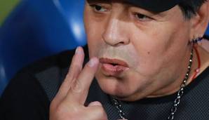 Diego Maradona wütet gegen die argentinische Nationalelf.
