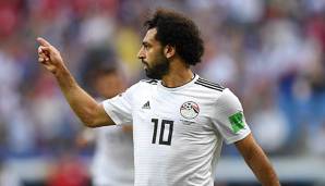 Mohamed Salah will Ägypten beim Afrika Cup 2019 zum Erfolg schießen.