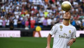 Platz 1: Real Madrid, 2019/20 – Saldo: -273 Mio. Euro. Teuerste Verpflichtung: Eden Hazard (FC Chelsea), 100 Mio. Euro.