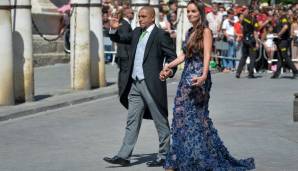Zeit für eine Legende: Roberto Carlos und seine Frau Mariana.
