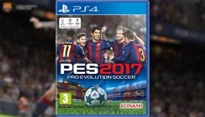 2016 (Pro Evolution Soccer 2017): Spieler des FC Barcelona (Neymar, Lionel Messi, Luis Suarez, Ivan Rakitic, Pique).