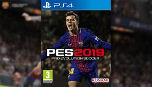 2018 (Pro Evolution Soccer 2019): Philippe Coutinho (FC Barcelona).