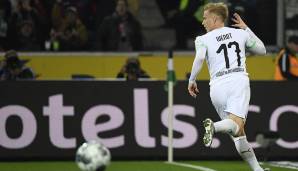 Platz 25: Oscar Wendt - 15 Tore (Borussia Mönchengladbach).