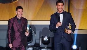 Lionel Messi und Cristiano Ronaldo dominieren seit Jahren den Weltfußball.