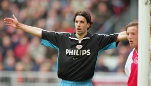 Platz 7: Ruud van Nistelrooy - für 28,5 Millionen Euro von der PSV Eindhoven zu Manchester United im Sommer 2001.